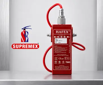 HAFEX condensed aerosol fire suppression generator unit