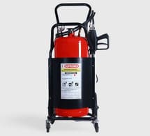Trolley Mounted Water Mist Fire Extinguishers