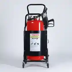 50L Trolley Mounted Water Mist Cum CAF Fire Extinguisher by Supremex